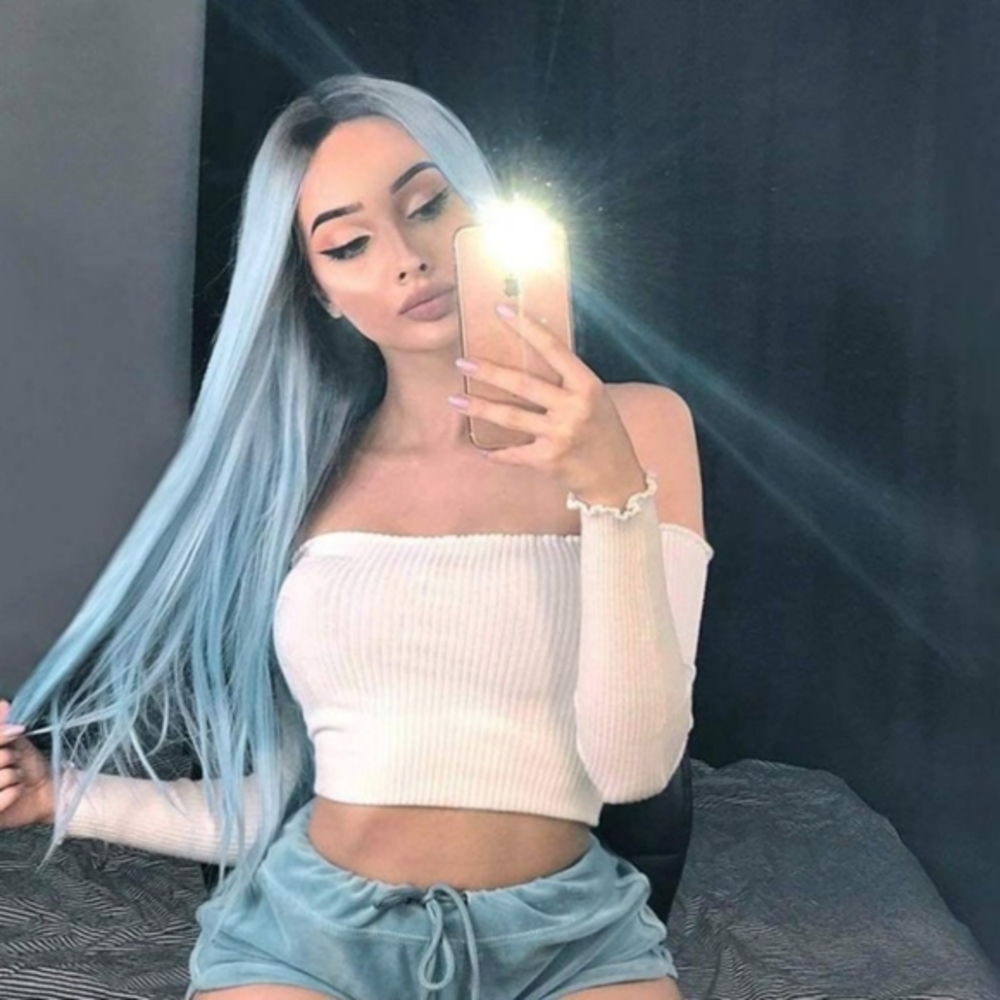 Blooming Hair 28" Middle Part Wig